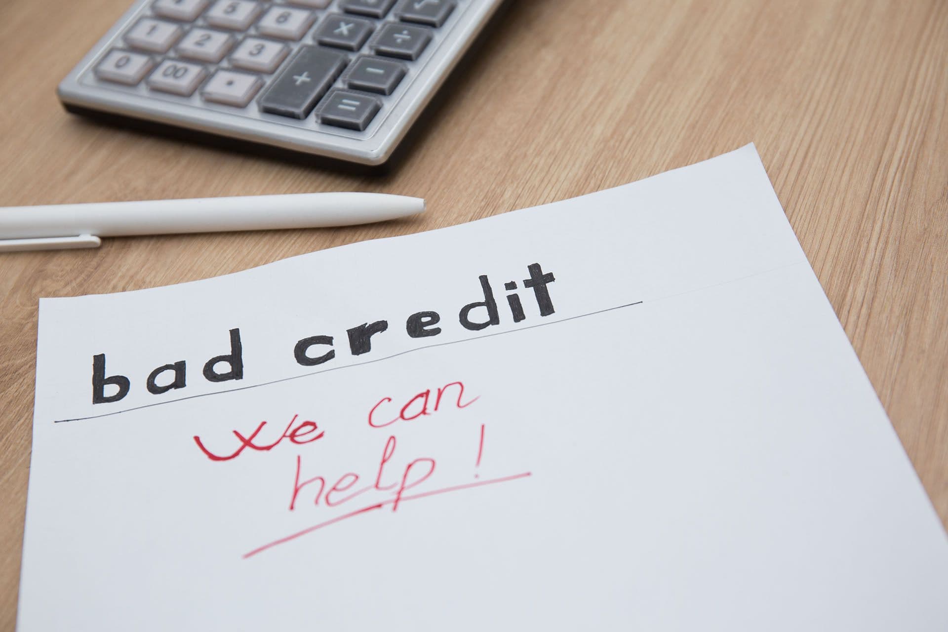 bad credit car finance